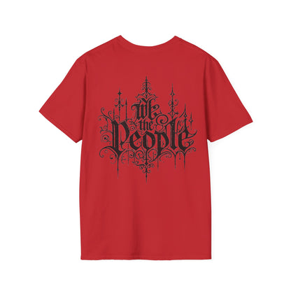 We the People | Born Free, Stay Savage | Gothic Patriot Tee
