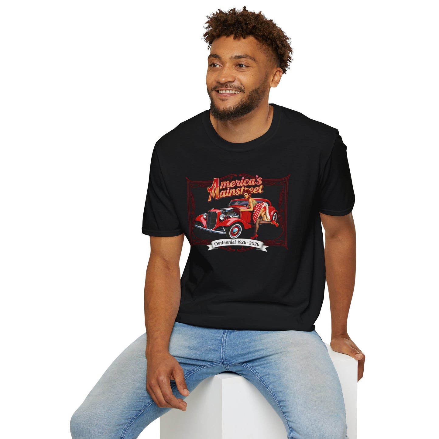 Route 66 T-Shirt | Retro Rat Rod
