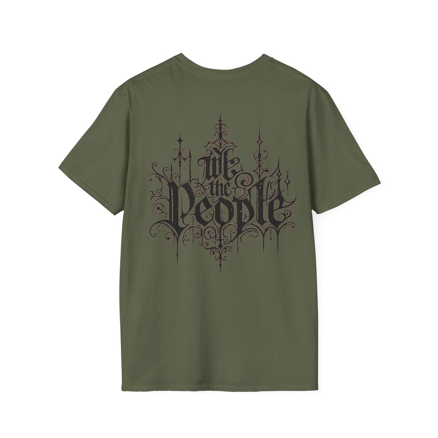 We the People | Born Free, Stay Savage | Gothic Patriot Tee