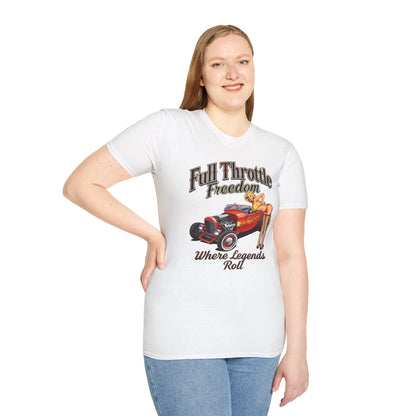 Route 66 T-Shirt | Retro Hot Rod