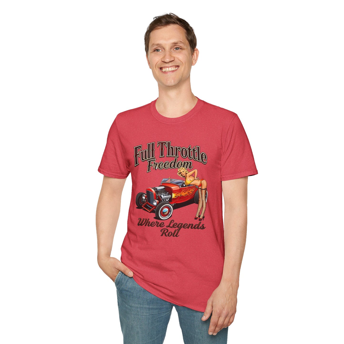 Route 66 T-Shirt | Retro Hot Rod
