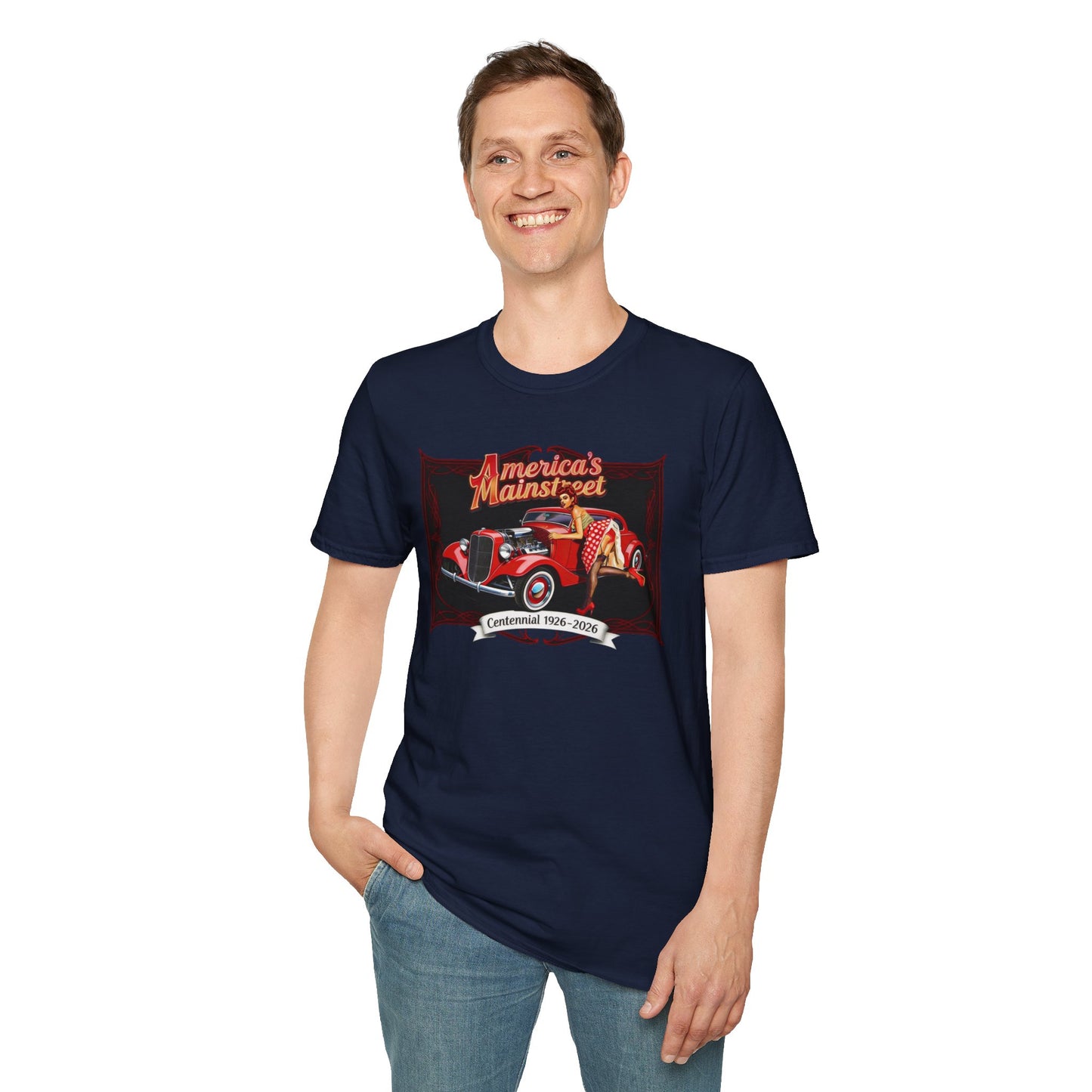 Route 66 T-Shirt | Retro Rat Rod