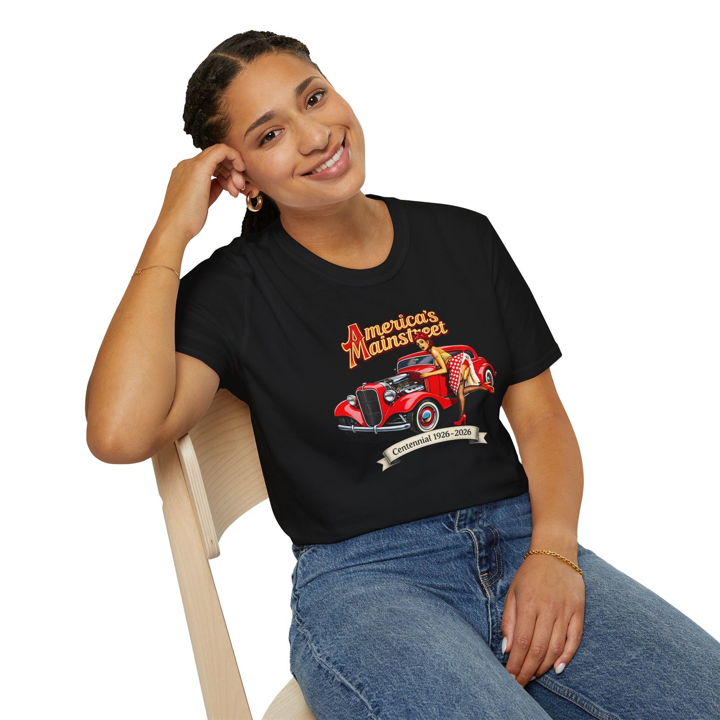 Route 66 T-Shirt | Retro Rat Rod
