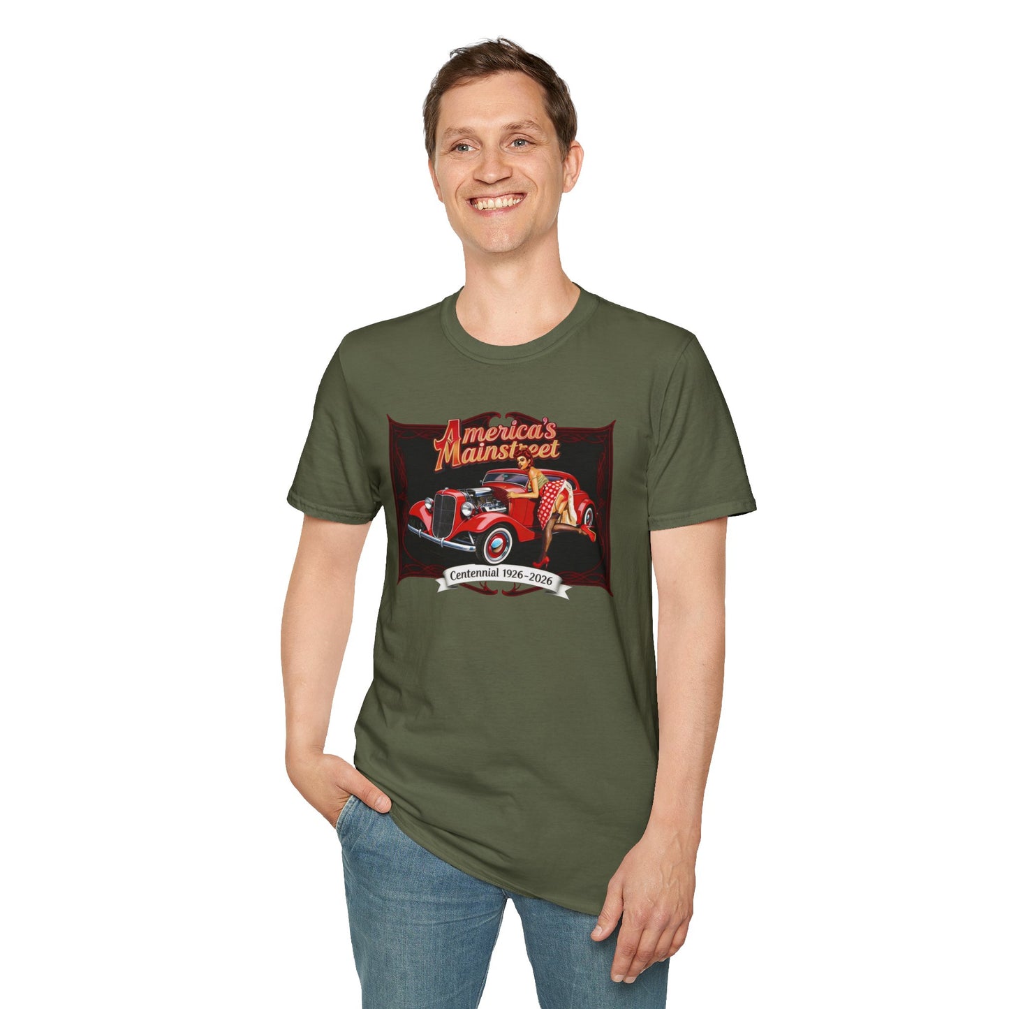 Route 66 T-Shirt | Retro Rat Rod