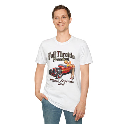 Route 66 T-Shirt | Retro Hot Rod