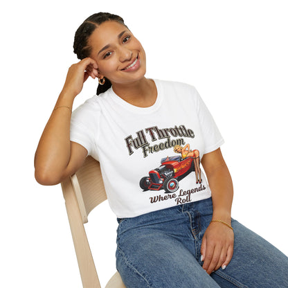 Route 66 T-Shirt | Retro Hot Rod