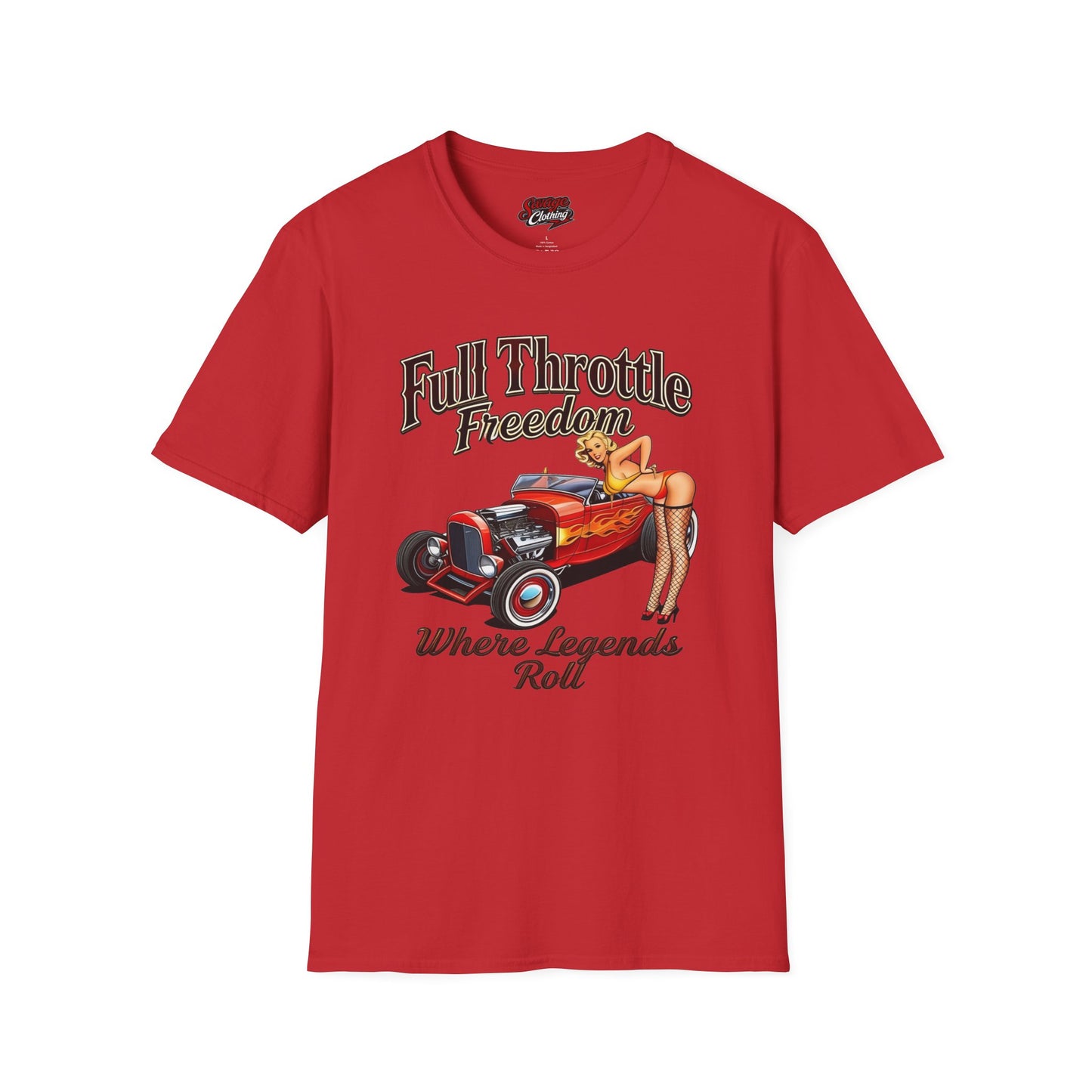 Route 66 T-Shirt | Retro Hot Rod