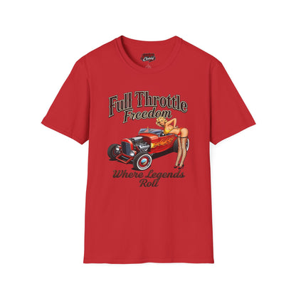Route 66 T-Shirt | Retro Hot Rod