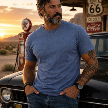 Feel the Freedom — Route 66 Wings Tee