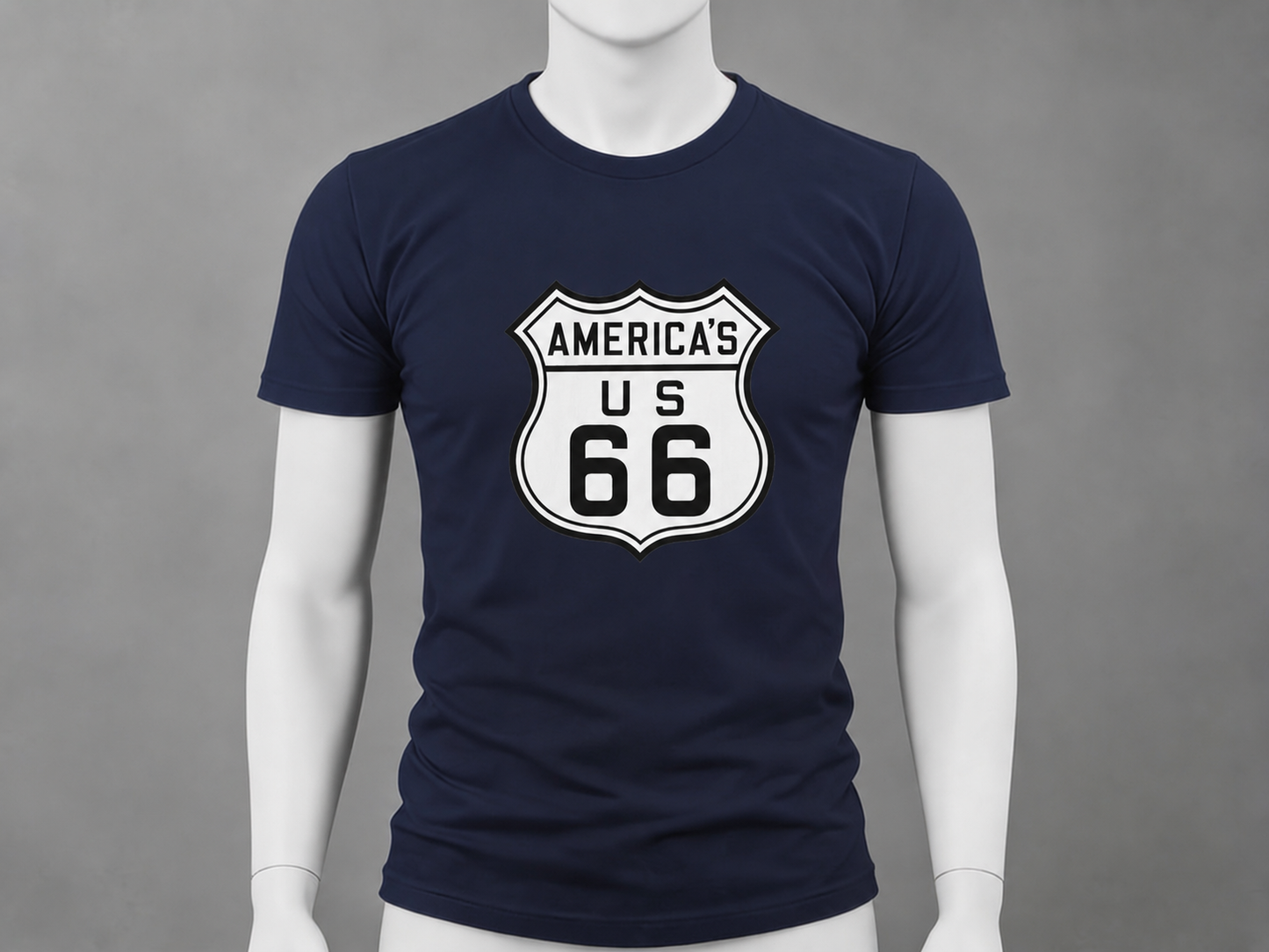 America's Highway — Classic Black & White