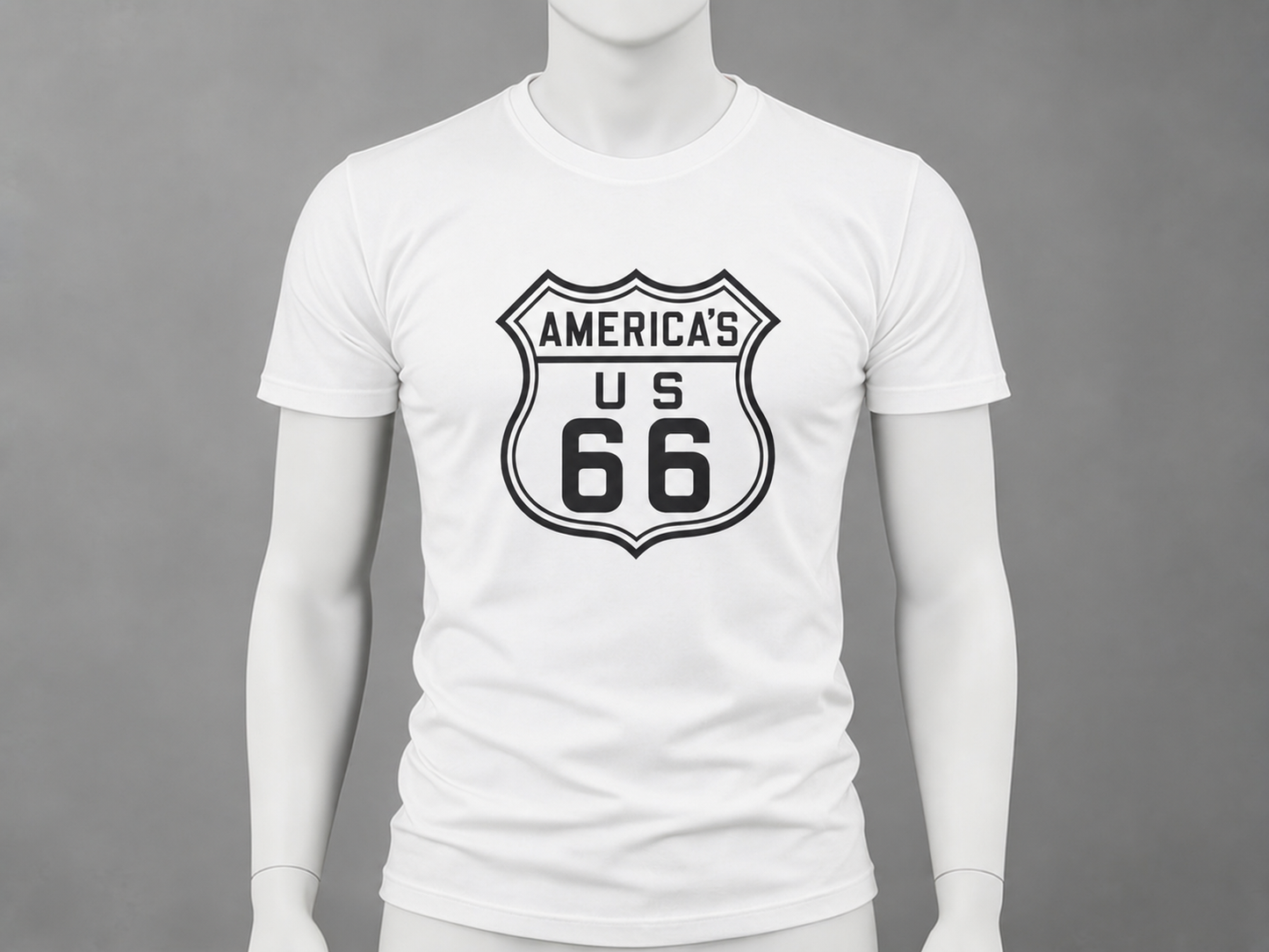 America's Highway — Classic Black & White