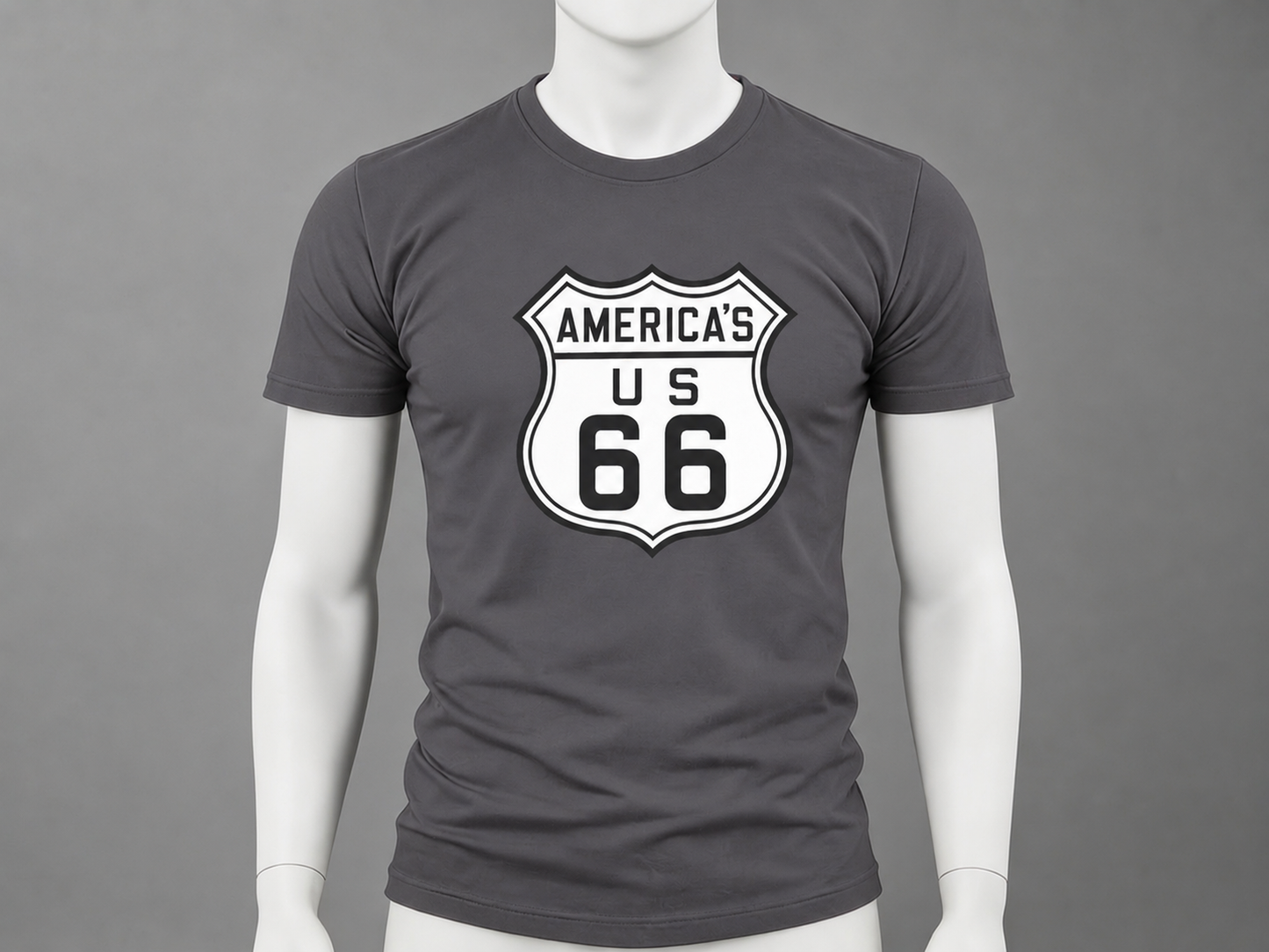 America's Highway — Classic Black & White