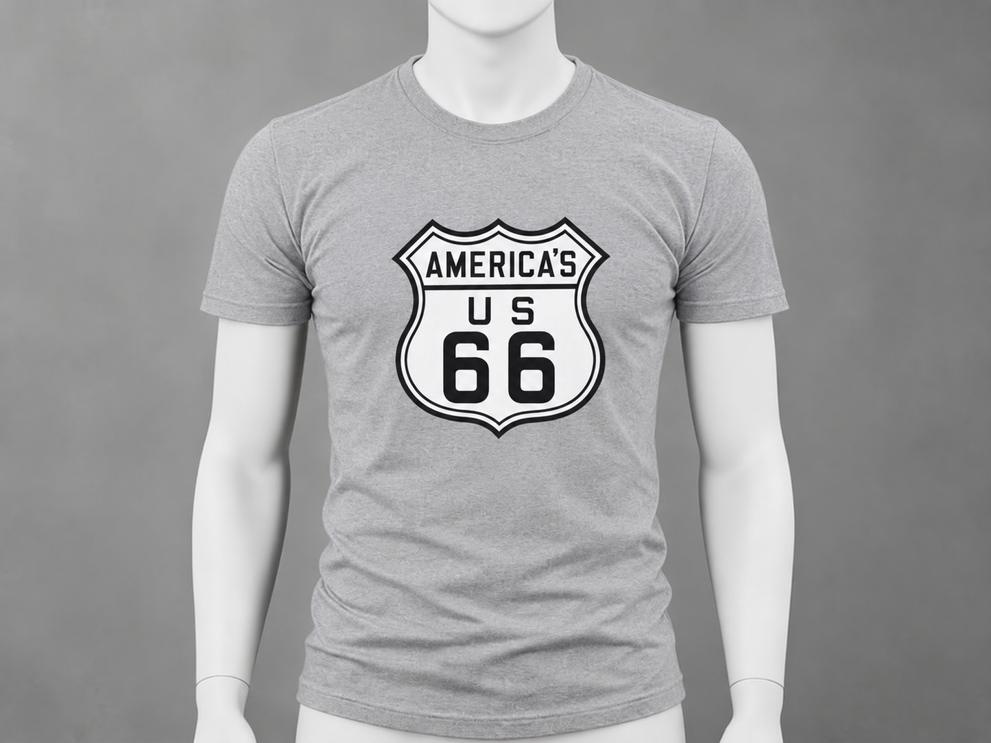 America's Highway — Classic Black & White