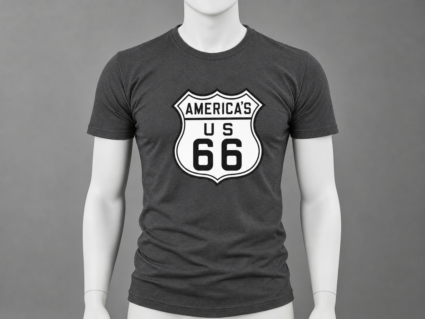 America's Highway — Classic Black & White