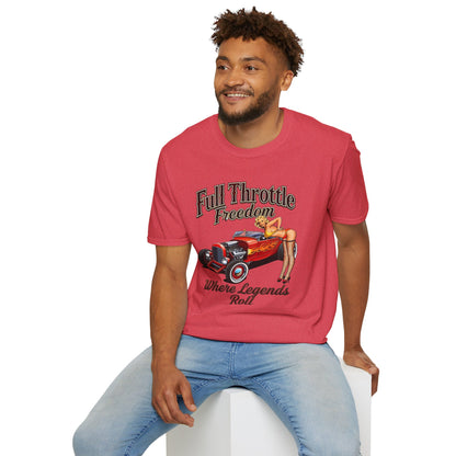 Route 66 T-Shirt | Retro Hot Rod