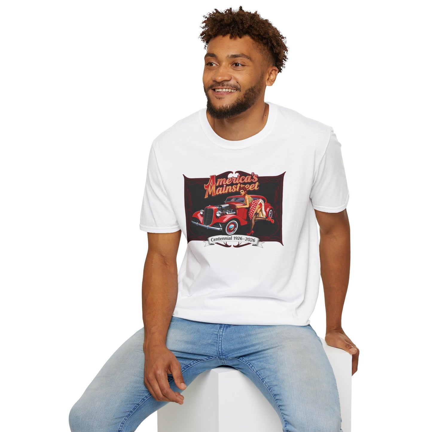 Route 66 T-Shirt | Retro Rat Rod