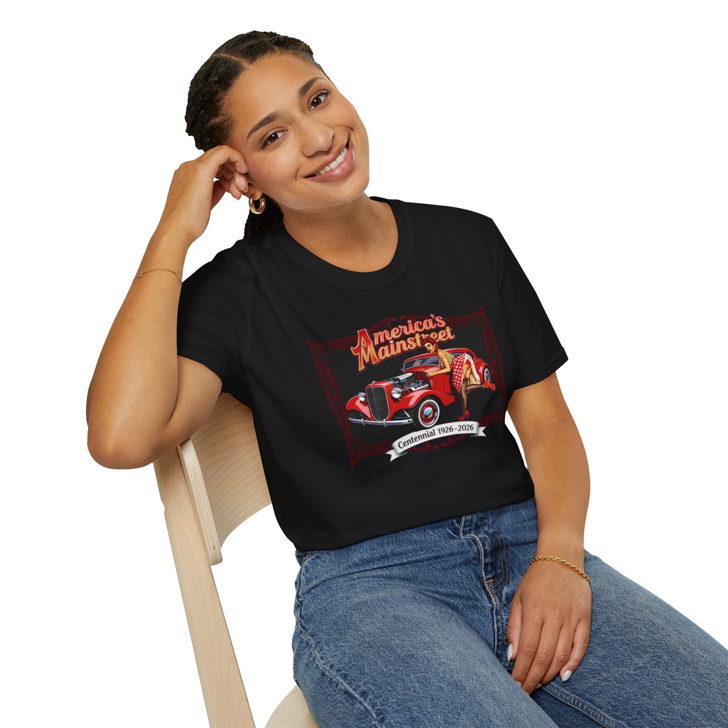 Route 66 T-Shirt | Retro Rat Rod
