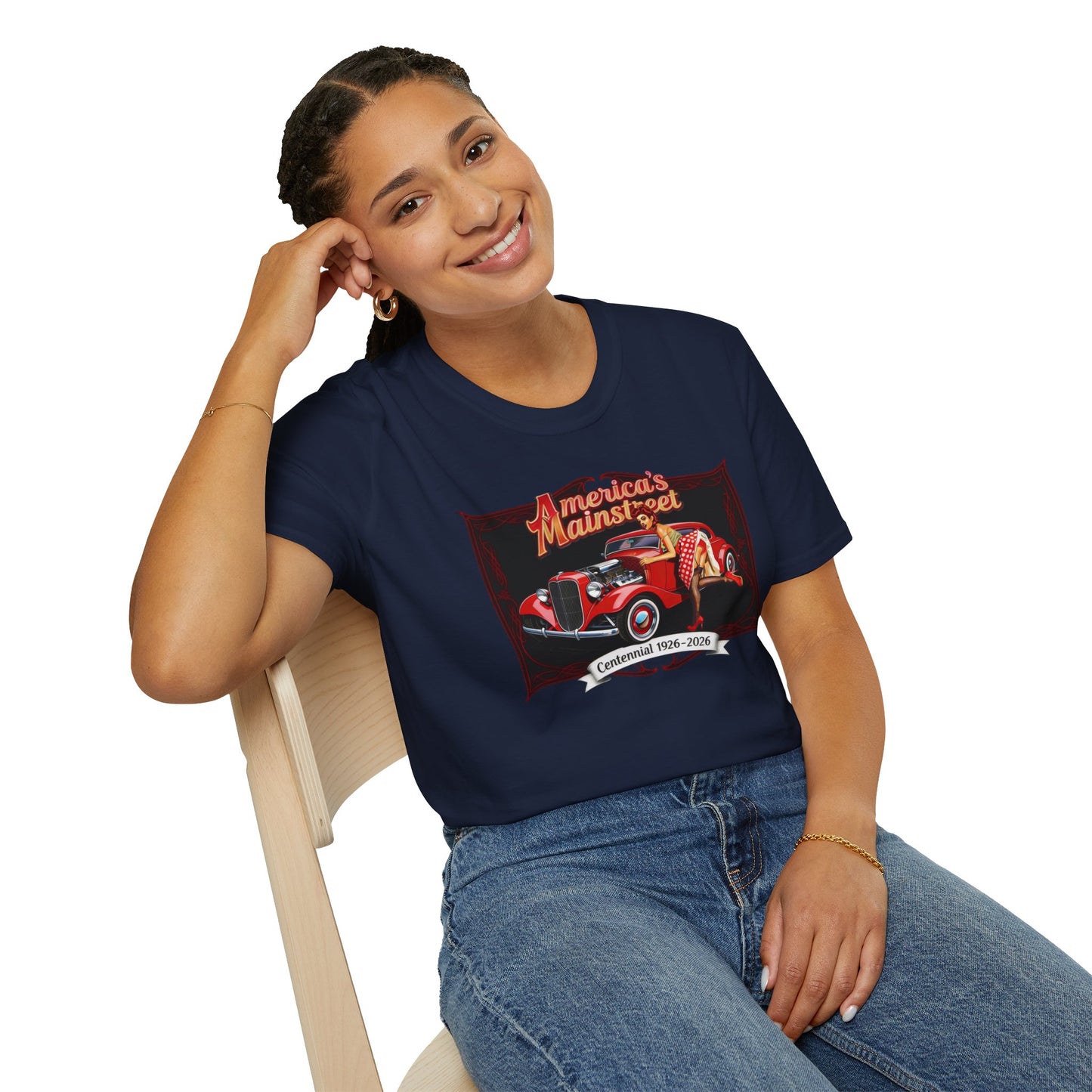 Route 66 T-Shirt | Retro Rat Rod