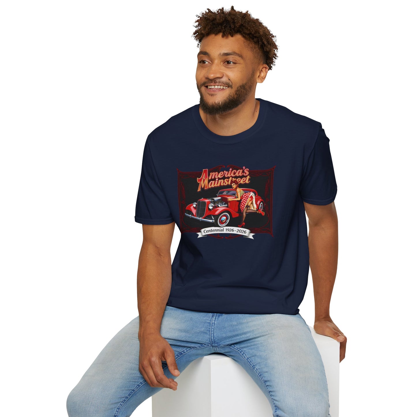 Route 66 T-Shirt | Retro Rat Rod