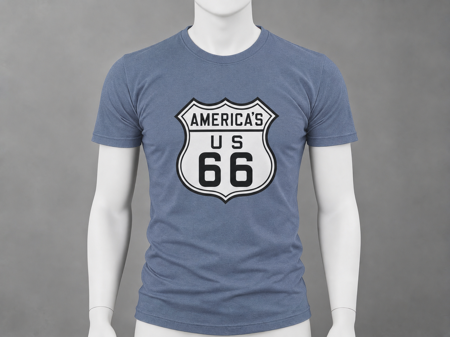 America's Highway — Classic Black & White